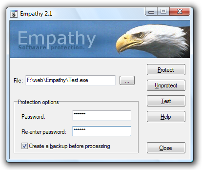 Empathy : Lock your important executables and Programs