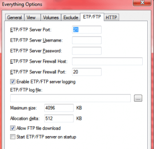 go ftp setup in windows 10