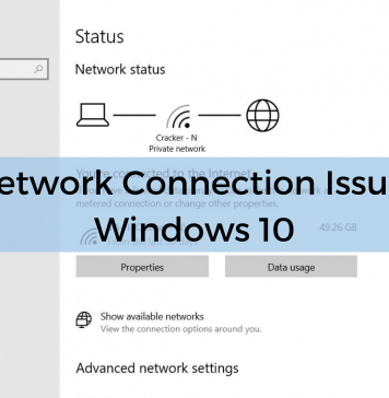 Fix Network Connection Issues on Windows 10