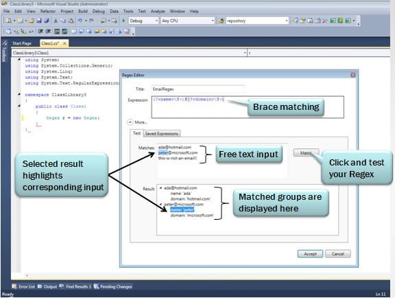 download-regex-regular-expression-editor-for-visual-studio