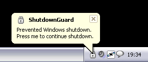 Prevent Accidental shutdowns