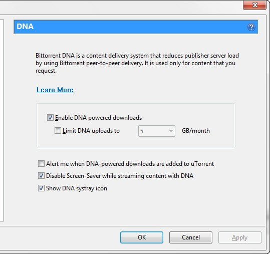uTorrent DNA