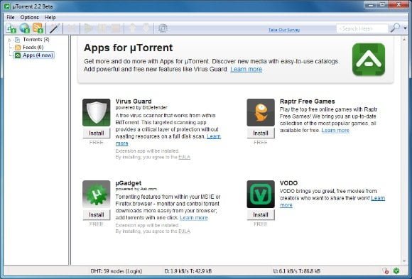 Utorrent Apps