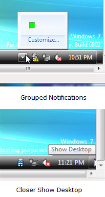 Windows 7 Grouped Icons