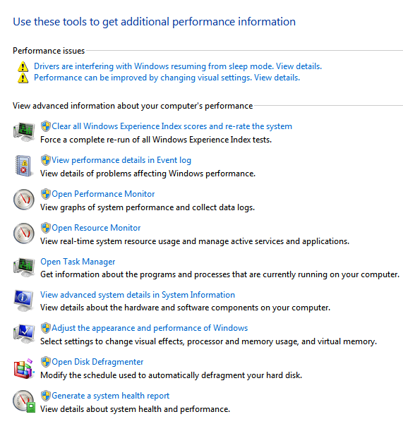 windows performance toolkit 7