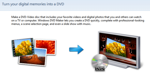 Windows 7 DVD Maker