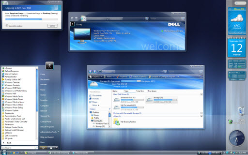 free vista themes