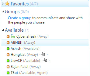 Windows Live Messenger Icon Set