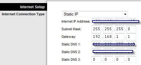 ADSL Modem Settings to Wrt54g2 Router